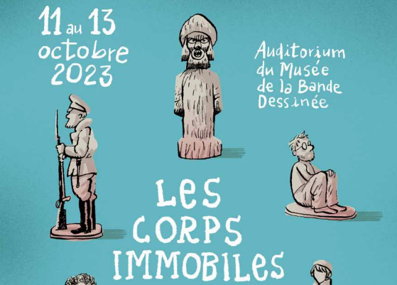 Programme colloque : Les corps immobiles dans la bande dessinée du 11 au 13 octobre à la CIBDI d’Angoulême