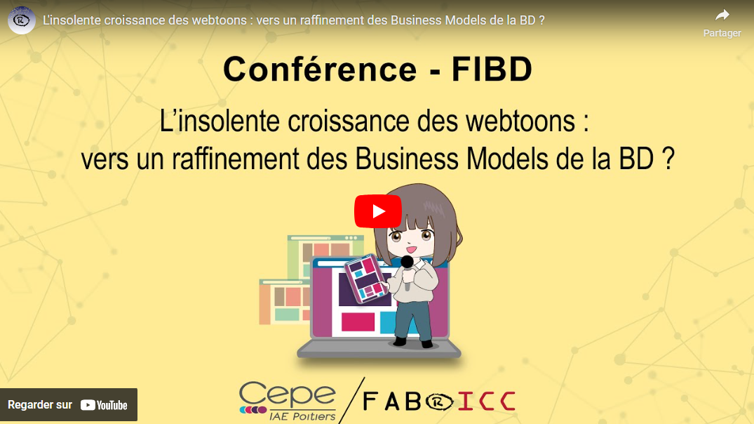 L’insolente croissance des webtoons – Table ronde CEPE-IAE/FABRICC (Université de Poitiers)