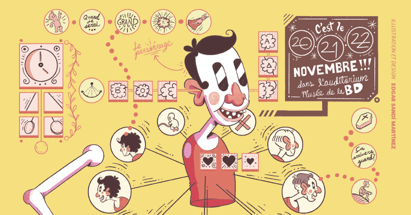 Programme colloque :  Les corps pendulaires dans la bande dessinée du 20 au 22 novembre à la CIBDI d’Angoulême